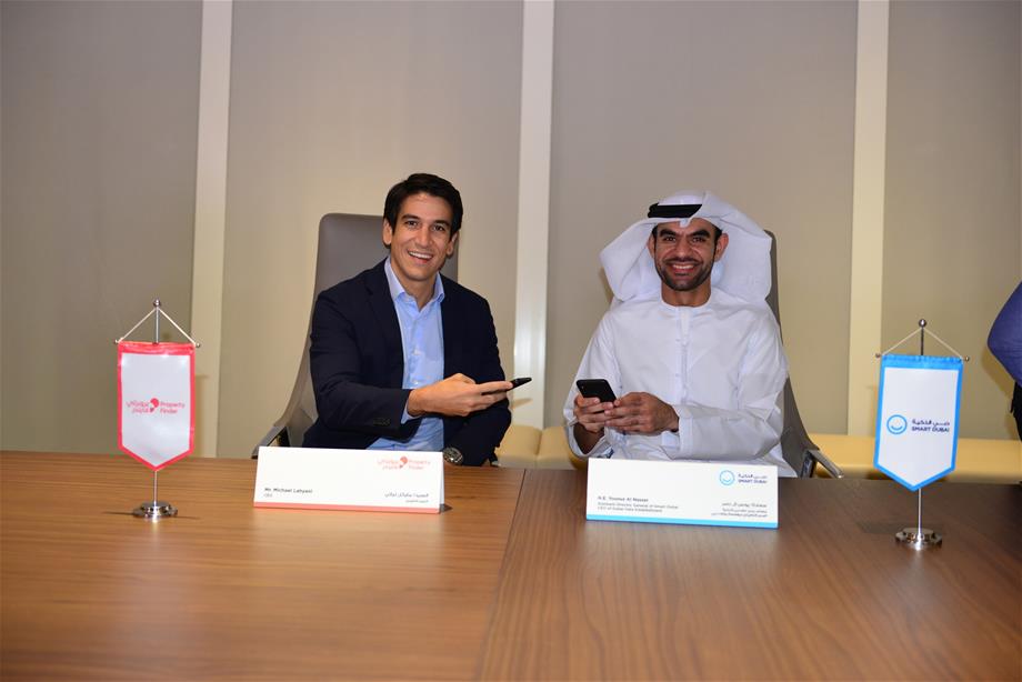 Smart Dubai Signs Partnership Agreement with Property Finder 